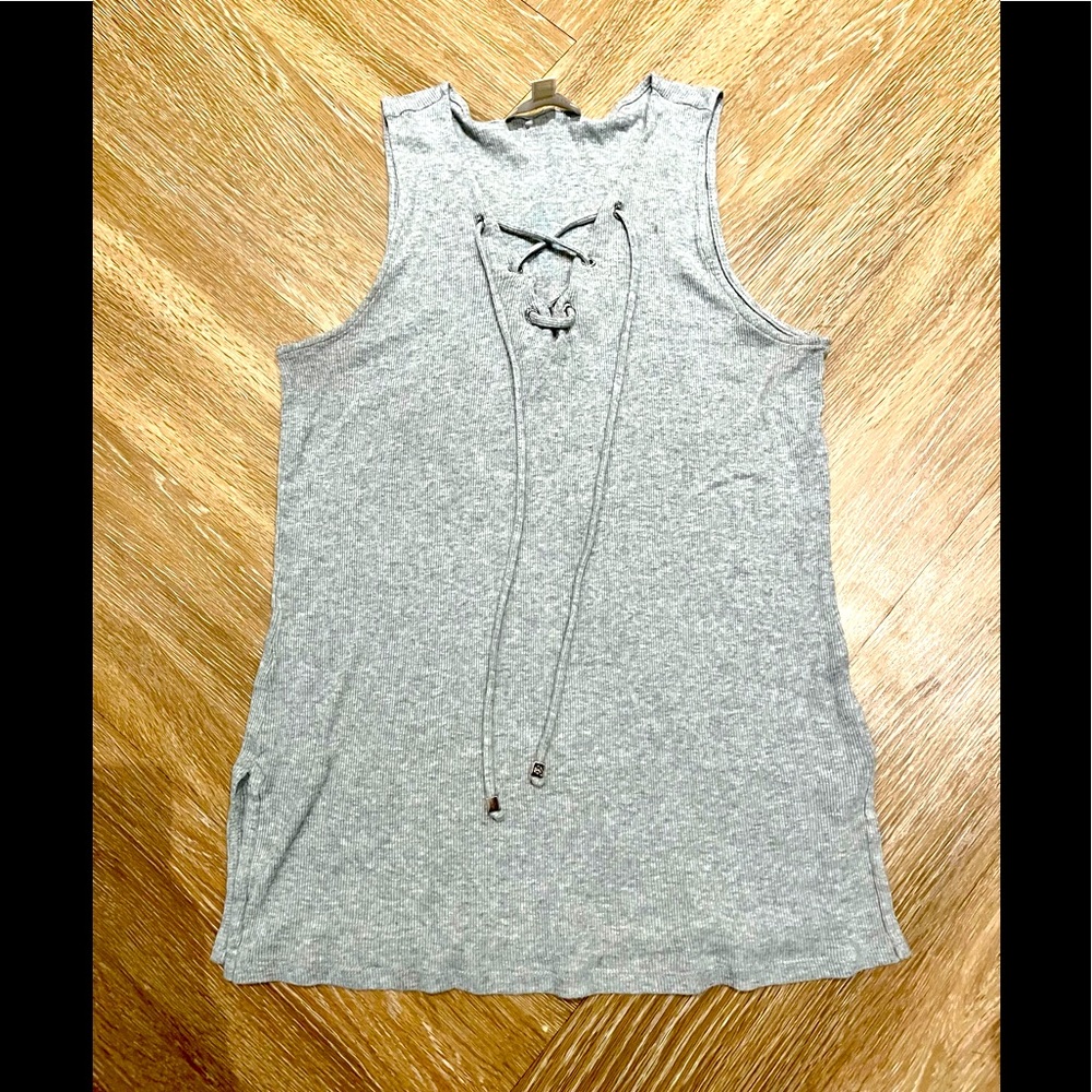 Michael Michael Kors Lace-Up detail Tank